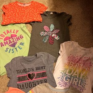 Girls Short Sleeve Lot